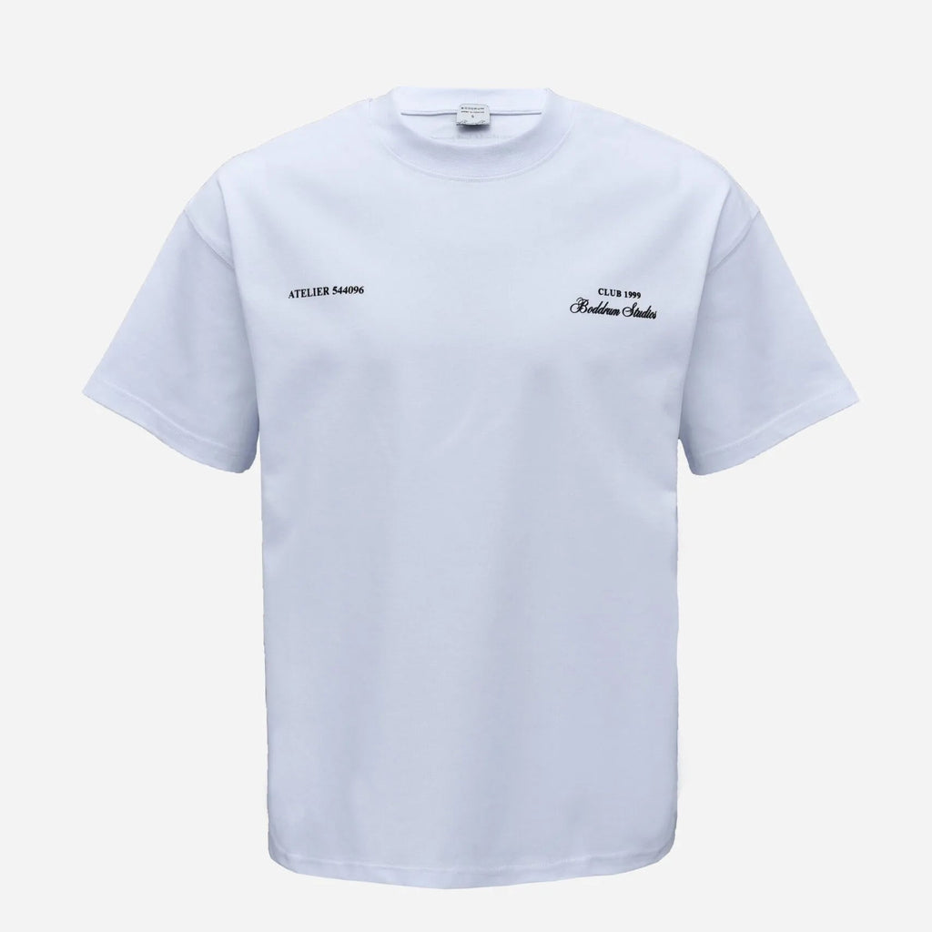 Boddrum Studios White Oversize T-Shirt
