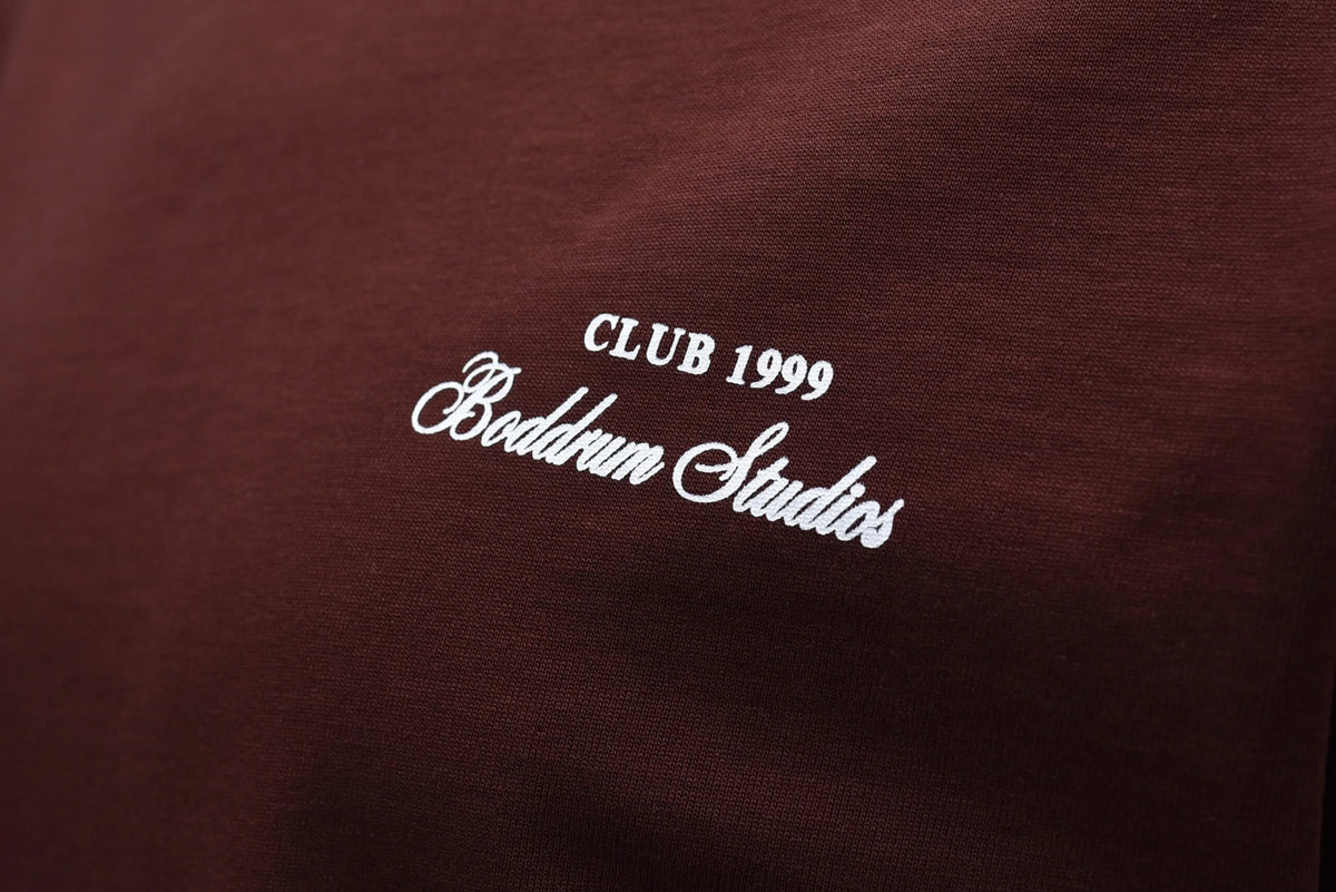 Boddrum Studios Brown Oversize T-Shirt