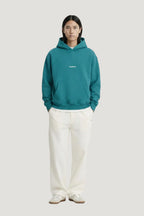Petrol Green Boddrum Hoodie