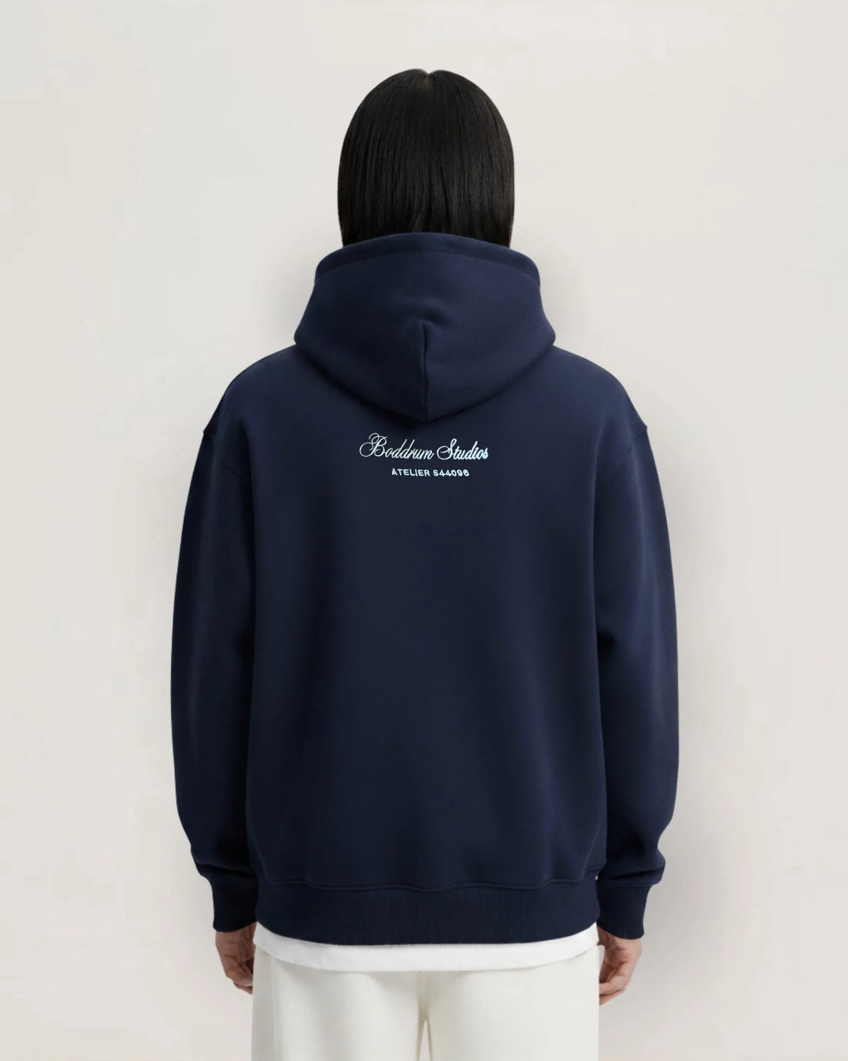 Dark Blue Boddrum Hoodie