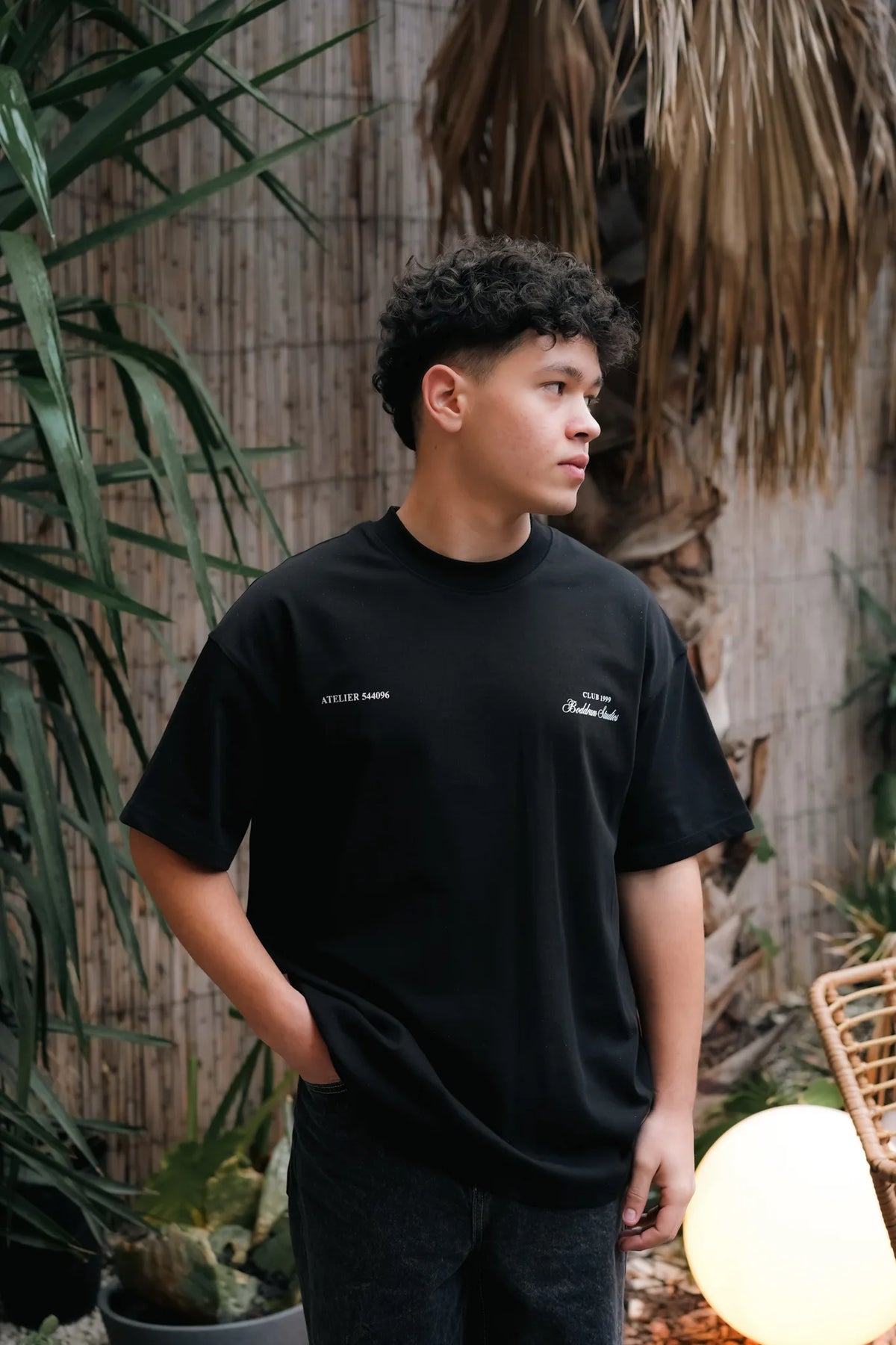 Boddrum Studios Black Oversize T-Shirt