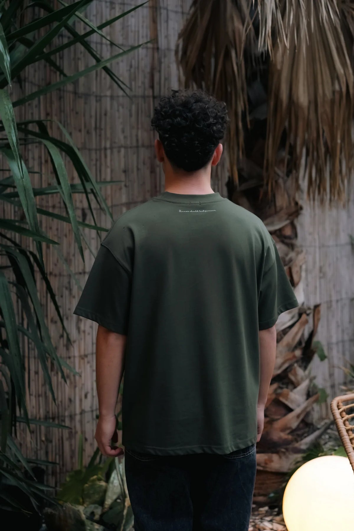 Boddrum Studios Green Oversize T-Shirt